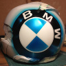 Покраска шлема BMW