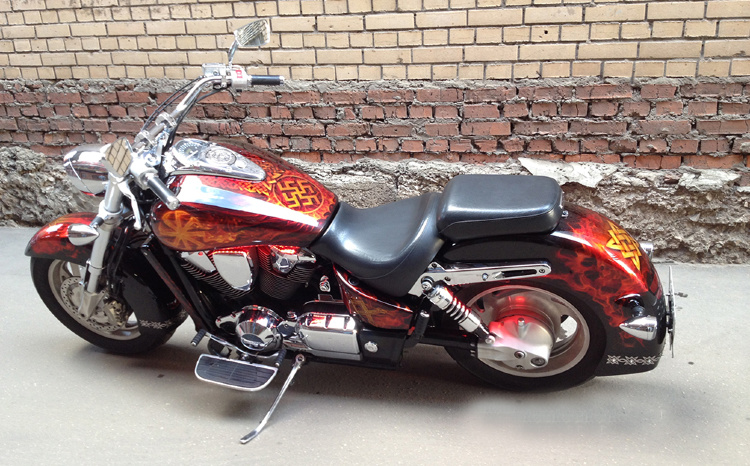 Аэрография и покраска Honda VTX 1800 