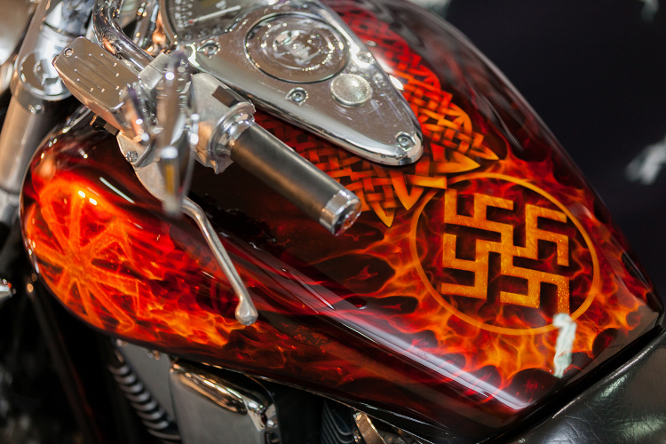 Аэрография и покраска Honda VTX 1800 