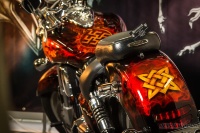 Аэрография и покраска Honda VTX 1800 "Славянские узоры"
