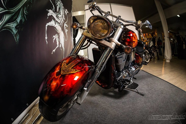 Аэрография и покраска Honda VTX 1800 