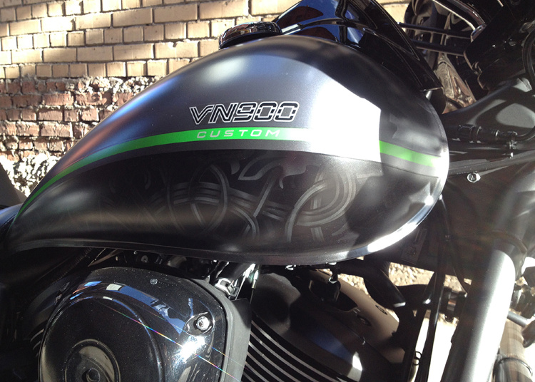 Аэрография и покраска Kawasaki Vulkan 