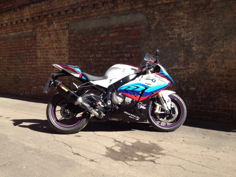 Покраска мотоцикла BMW S1000RR Safety Bike