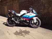 Покраска мотоцикла BMW S1000RR Safety Bike