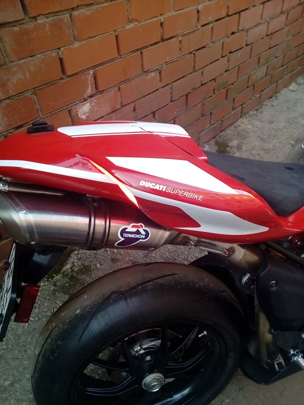 Графика на мотоцикл Ducati 848