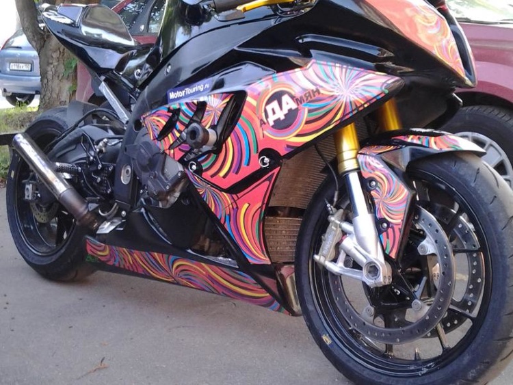 Графика для спортивного пластика мотоцикла BMW S1000RR