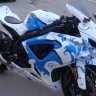 Спортивная графика на мотоцикл Suzuki GSX-R