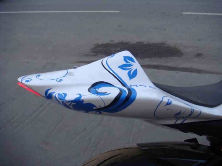 Спортивная графика на мотоцикл Suzuki GSX-R