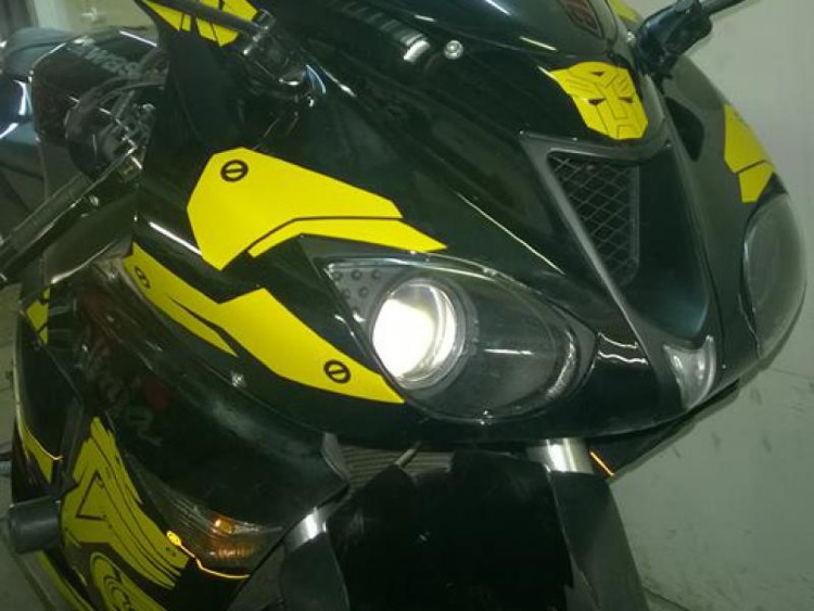 Графика на мотоцикл Kawasaki Ninja