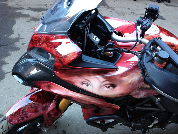 Аэрография и покраска Ducati Multistrada