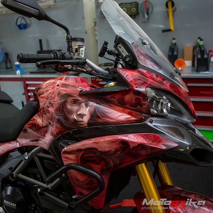 Аэрография и покраска Ducati Multistrada