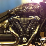 Аэрография и покраска мотоцикла Yamaha Warrior
