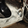 Аэрография и покраска мотоцикла Honda CBR1100XX BlackBird