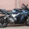 Аэрография и покраска Honda VFR 800