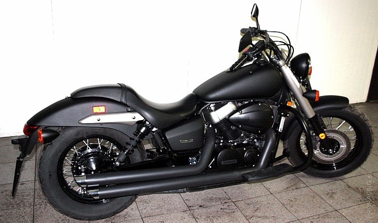 Покраска Honda VT750 Shadow