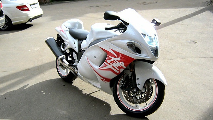 Покраска Suzuki Hayabusa