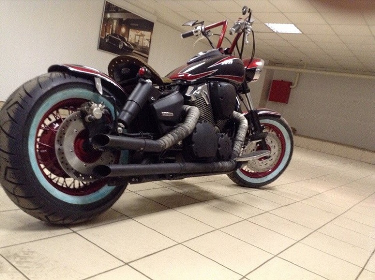 Покраска Honda VTX 1300