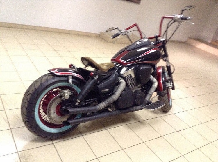 Покраска Honda VTX 1300