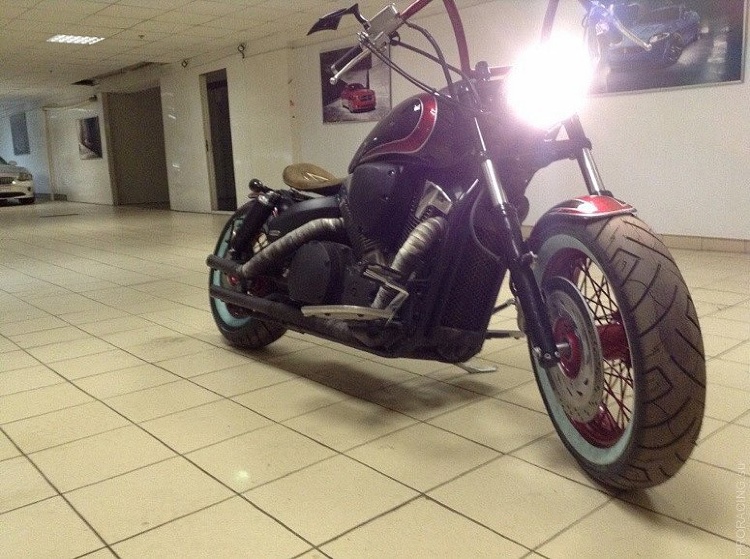 Покраска Honda VTX 1300