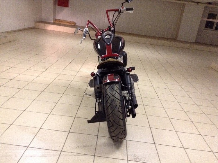 Покраска Honda VTX 1300