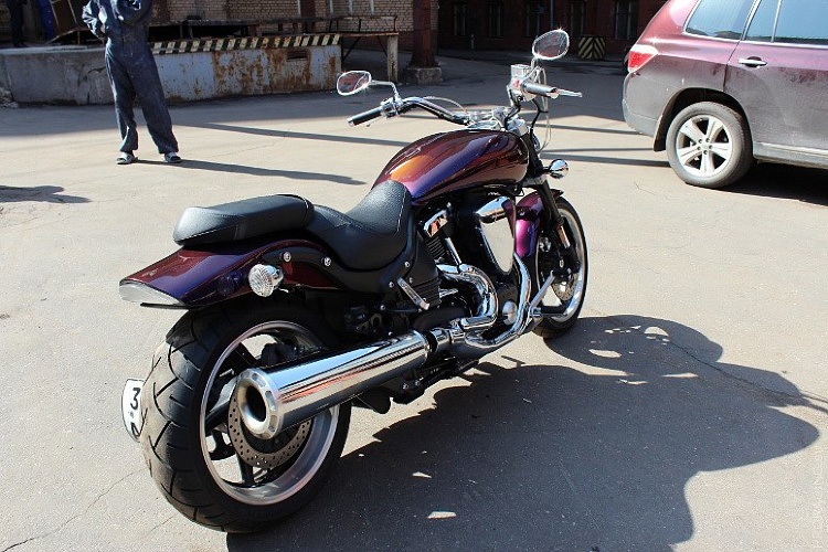 Покраска Yamaha WARRIOR 1700