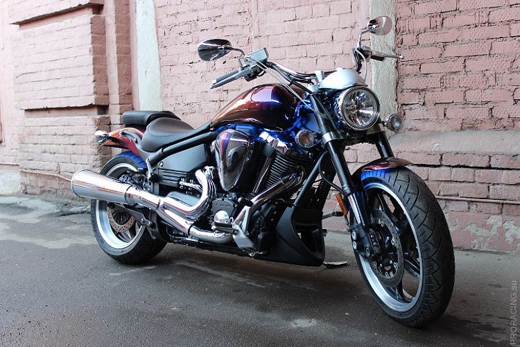 Покраска Yamaha WARRIOR 1700