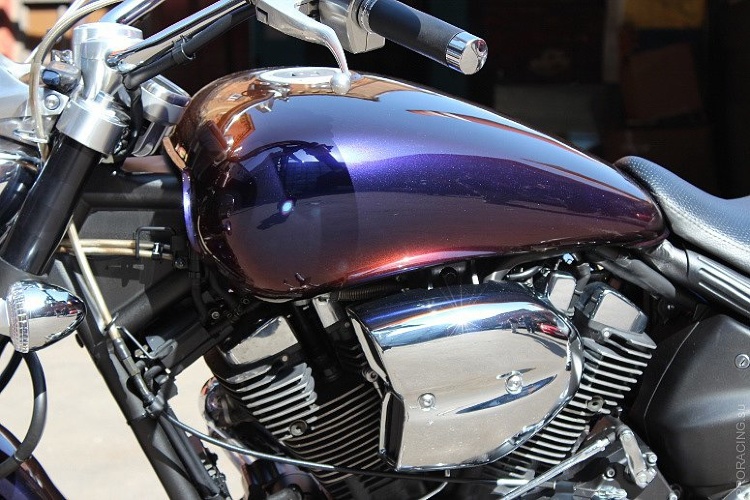 Покраска Yamaha WARRIOR 1700