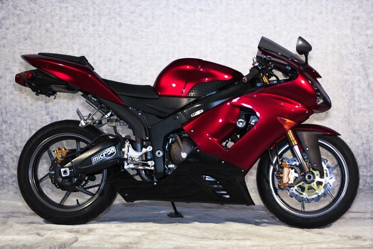 Покраска Kawasaki ZX6R