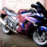Покраска Kawasaki ZZR 1400
