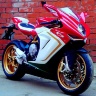 Покраска MV AUGUSTA F3