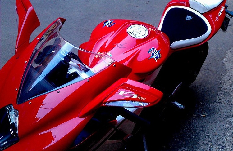 Покраска MV AUGUSTA F3