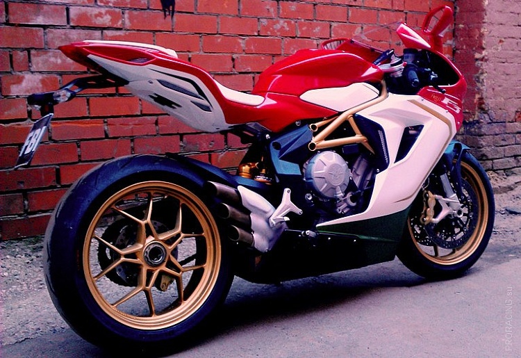 Покраска MV AUGUSTA F3