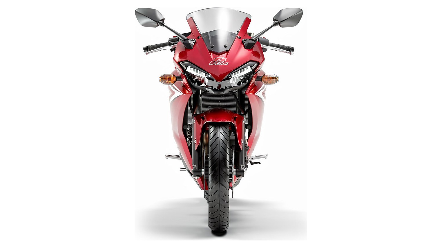 Honda CBR250R — вид спереди